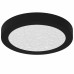 Outskirts Integrated LED Earth Black Flush Mount with CCT Switch