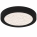 Outskirts Integrated LED Earth Black Flush Mount with CCT Switch