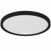 Outskirts Integrated LED Earth Black Flush Mount with CCT Switch