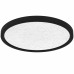 Outskirts Integrated LED Earth Black Flush Mount with CCT Switch