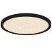 Outskirts Integrated LED Earth Black Flush Mount with CCT Switch
