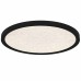Outskirts Integrated LED Earth Black Flush Mount with CCT Switch