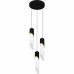 Alys 3-Light Matte Black Pendant