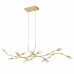 Cora Integrated LED Gold Leaf Island Light
