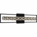 Dazzle Integrated LED Matte Black Bath Light with CCT Switch