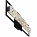 Dazzle Integrated LED Matte Black Bath Light with CCT Switch