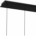 Harvick Matte Black Linear Chandelier