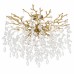 Isobel 8-Light Brushed Gold Semi-Flush Mount