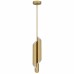 Manelis Integrated LED Brushed Gold Mini Pendant Light