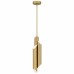 Manelis Integrated LED Brushed Gold Mini Pendant Light