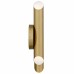 Manelis Integrated LED Brushed Gold Wall Sconce
