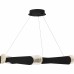 Saffron Matte Black Pendant