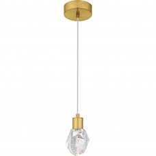 Skye Brushed Gold Mini Pendant