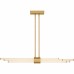 Talbott Brushed Gold Linear Chandelier