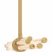 Talbott Brushed Gold Linear Chandelier