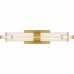 Talbott Integrated LED Brushed Gold Bath Light with CCT Switch