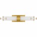 Talbott Integrated LED Brushed Gold Bath Light with CCT Switch