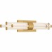 Talbott Integrated LED Brushed Gold Bath Light with CCT Switch