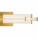 Talbott Integrated LED Brushed Gold Bath Light with CCT Switch