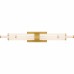 Talbott Integrated LED Brushed Gold Bath Light with CCT Switch