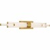 Talbott Integrated LED Brushed Gold Bath Light with CCT Switch