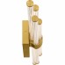 Talbott Integrated LED Brushed Gold Bath Light with CCT Switch