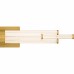 Talbott Integrated LED Brushed Gold Bath Light with CCT Switch