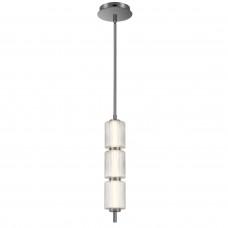 Turner Integrated LED Black Chrome Mini Pendant Light with CCT Switch