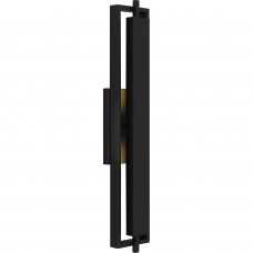 Pointsett Matte Black Outdoor Wall Lantern