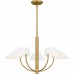 Penley 5-Light Brushed Gold Chandelier