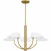 Penley 5-Light Brushed Gold Chandelier