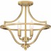 Harvel Semi-Flush Mount
