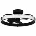 Elrod Matte Black Fan Light