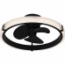 Elrod Matte Black Fan Light