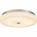 Cherbury Integrated LED Brushed Nickel Flush Mount with CCT Switch