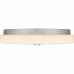 Cherbury Integrated LED Brushed Nickel Flush Mount with CCT Switch