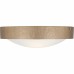 Grendelle 3-Light Bronze Gold Flush Mount