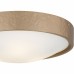Grendelle 3-Light Bronze Gold Flush Mount
