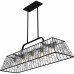 Rainier 5-Light Matte Black Linear Chandelier