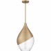 Drover 1-Light Bronze Gold Pendant
