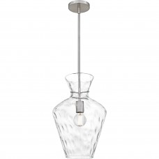Hollis 1-Light Brushed Nickel Pendant