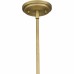 Haven 1-Light Aged Brass Pendant Light