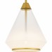 Haze 1-Light Brushed Gold Mini Pendant
