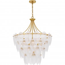 Lilestone 7-Light Gold Leaf Pendant