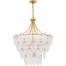Lilestone 7-Light Gold Leaf Pendant