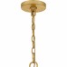 Lilestone 7-Light Gold Leaf Pendant