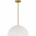 Portia 3-Light Brushed Gold Pendant