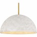 Portia 3-Light Brushed Gold Pendant