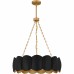 Santana 5-Light Matte Black Pendant