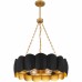 Santana 5-Light Matte Black Pendant